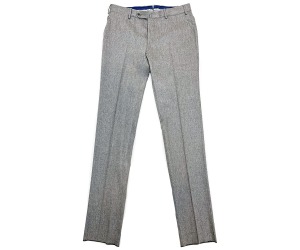 PT TORINO - Business Stretch Slim Fit Light Gray Wool Pants
